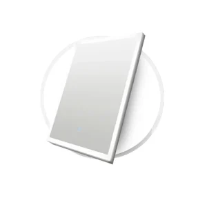 Rectangle LED Mirror with Shaver Socket